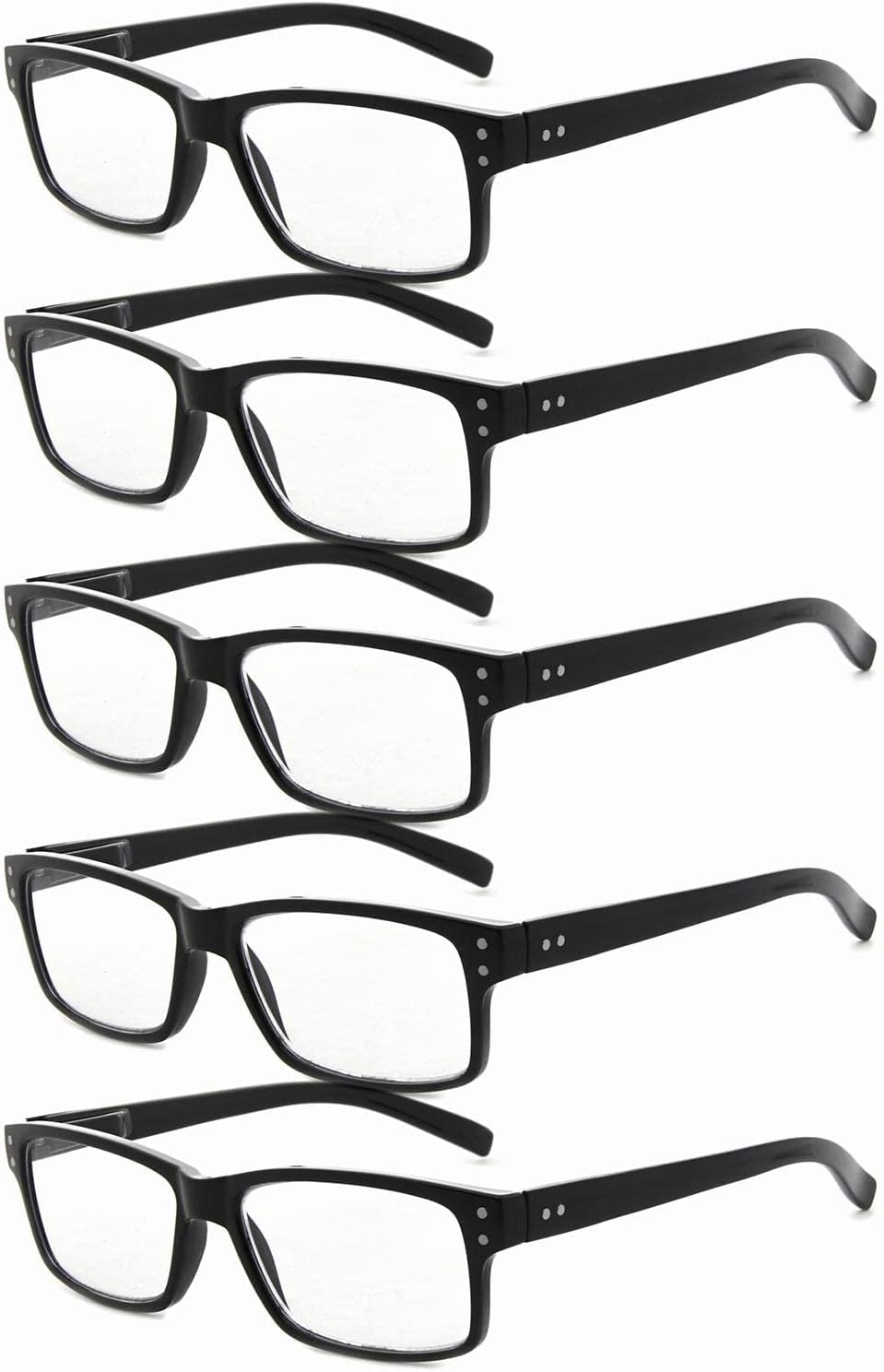EyekepperMen's Av2021-eyekepper-1ae1000a Mens Vintage Reading Glasses-5 Pack Include Reading Sunglasses for Men Outdoor Reading,Reader Eyeglasses Women