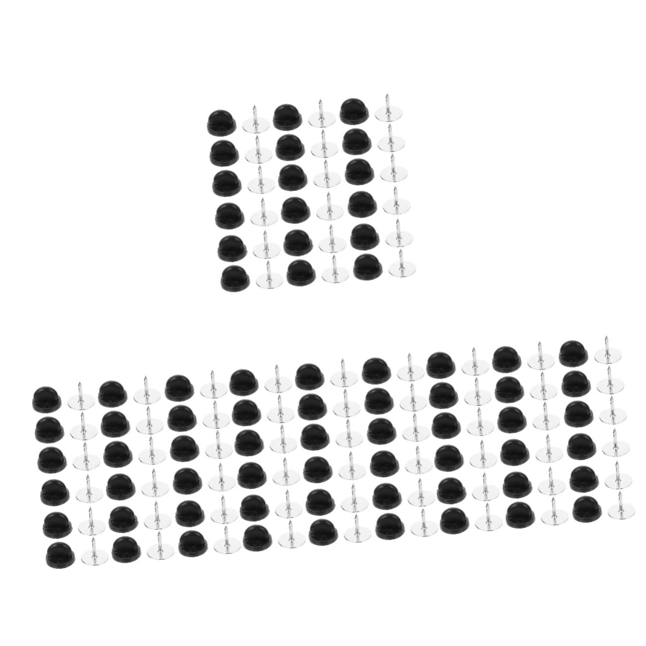 ERINGOGO 4 Sets Daily Use Pin Backs Plastic Brooch Pins Wear-resistant Tie Tacks Tie Supplies