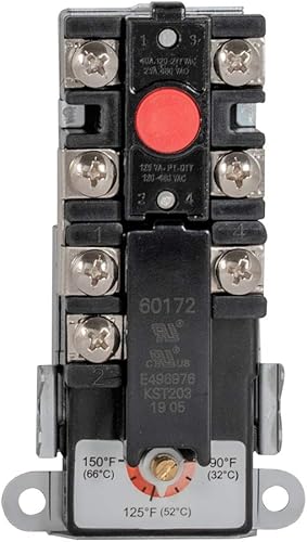 Miniatura 6 de Eastman 60170N Termóstato de termóstato de disco termóstato de un solo tiro, color azul