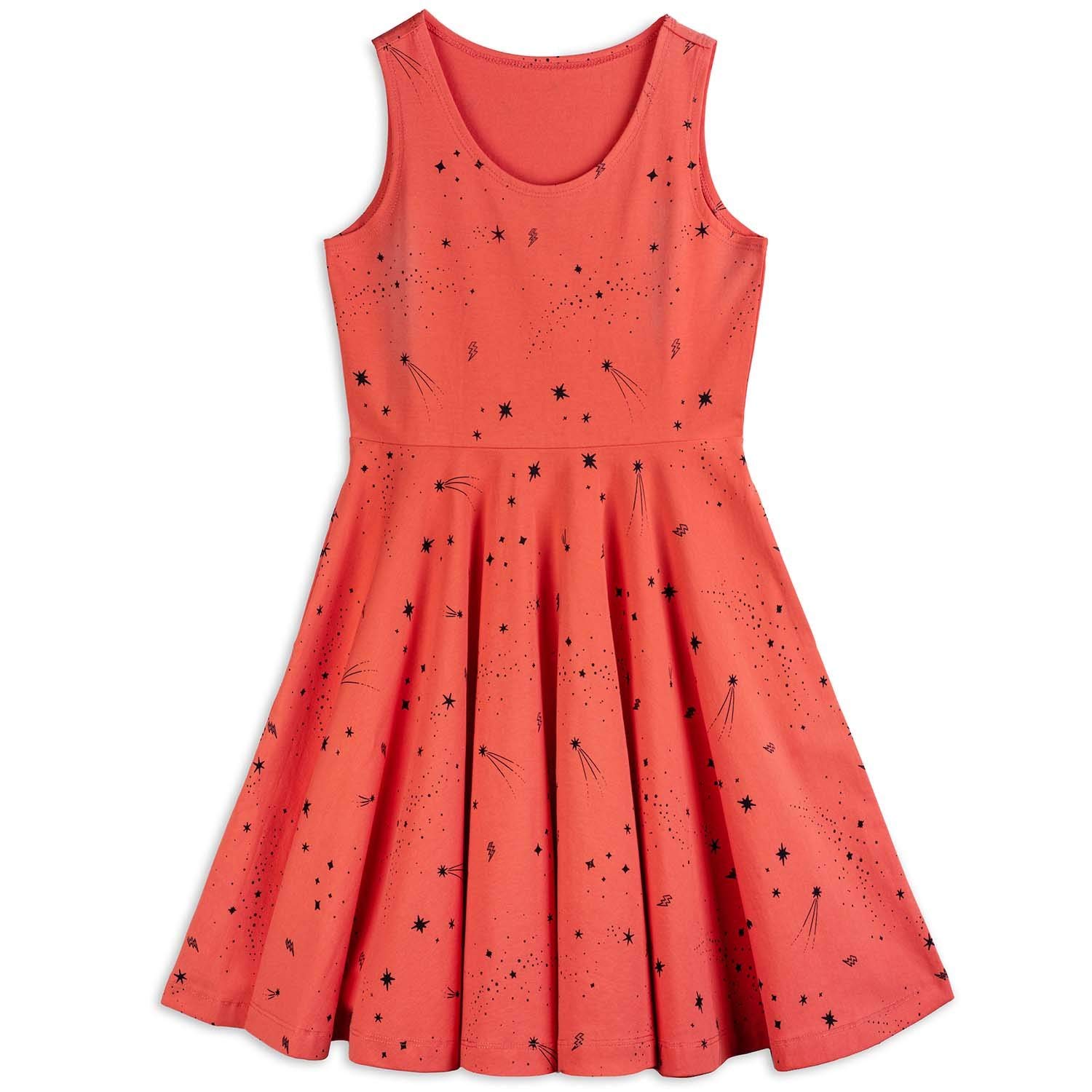 Mightly Girls' Sleeveless Skater Dress | Organic Cotton Fair Trade Certified Toddler and Kids Clothes