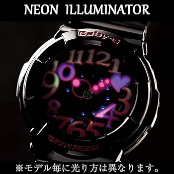 Amazon.co.jp: [カシオ] 腕時計 ベビージー BGA-130-1BJF