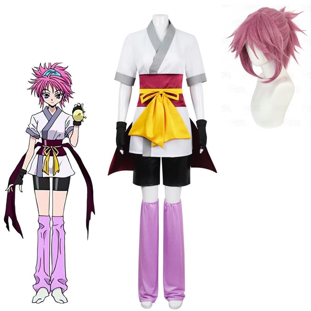 【ウィッグ付】HUNTER×HUNTER マチ　コスプレ衣装 Amazon.co.jp: YILAN マチ＝コマチネ コスプレ衣装 ウィッグ付き