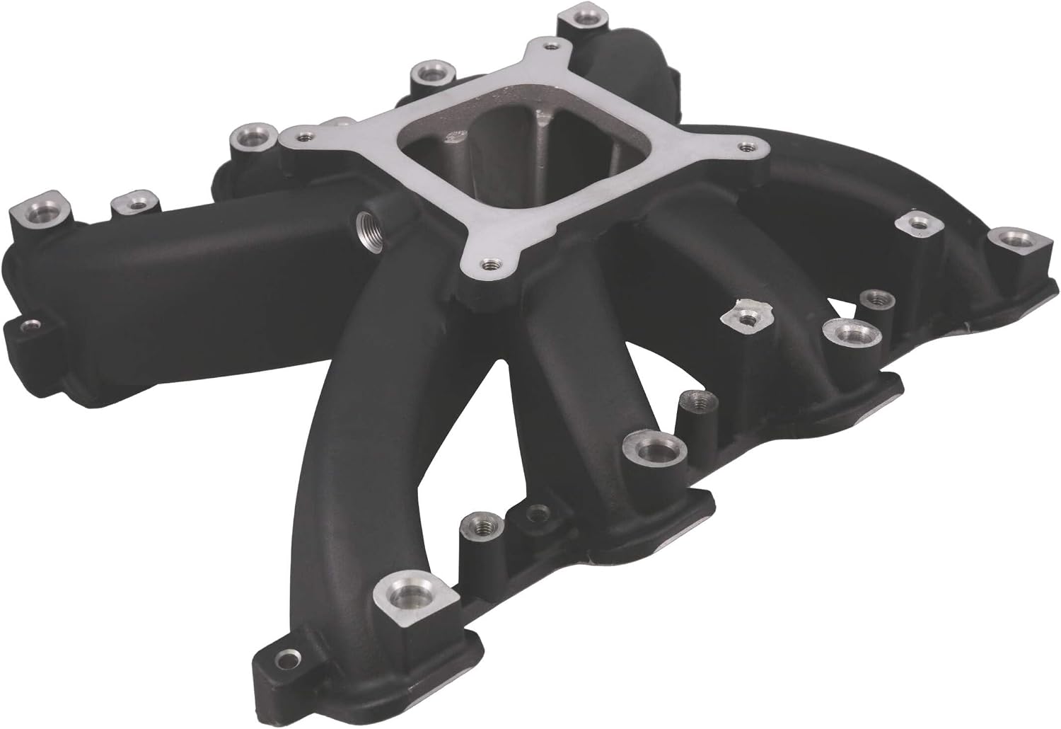 Top Street Performance LS3 L92 L99 6.2 376 EFI Intake Manifold Rectangle Port Single Plane for Chevy - Black