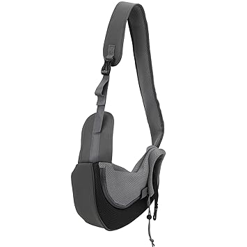 Pet Pouch Bag, Oxford Front Pocket Cat Carrier Bag for Hike and an Adventurous Weekend Outdoor for Cats Little Pinscher, Chihuahua, Spitz, Mini Poodle(S)