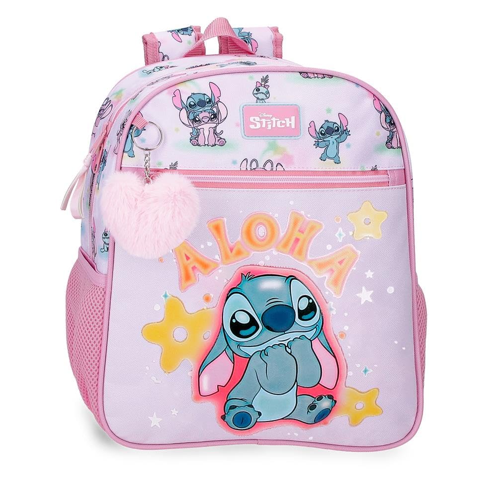 Joumma Disney Stitch You & Me Mochila Compact 2 Ruedas Malva 32x45x21 cm Poliéster — view 10