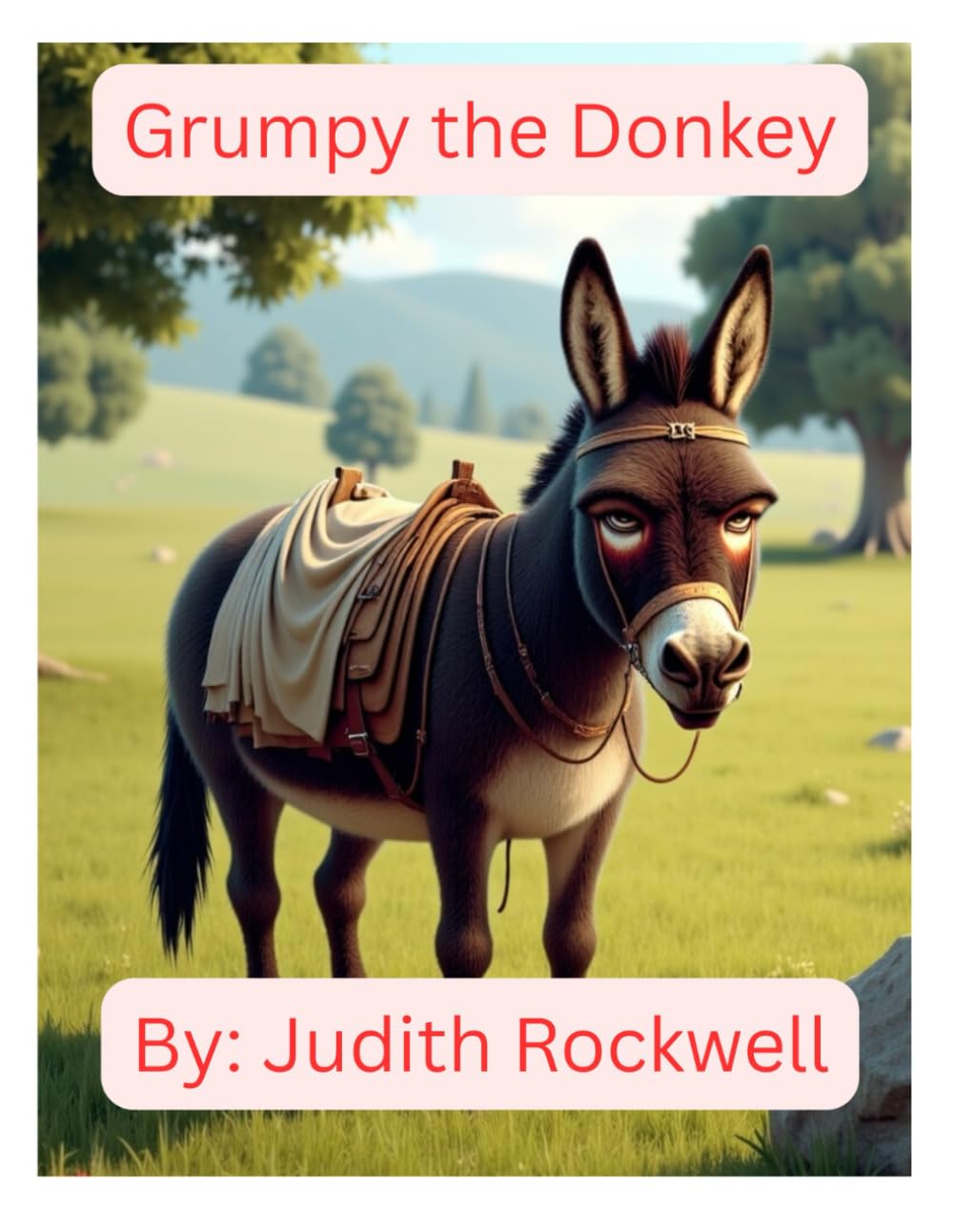 The Grumpy Donkey Coloring Book (Peek A Boo Critters, Bible Stories Through the Animals Eyes)