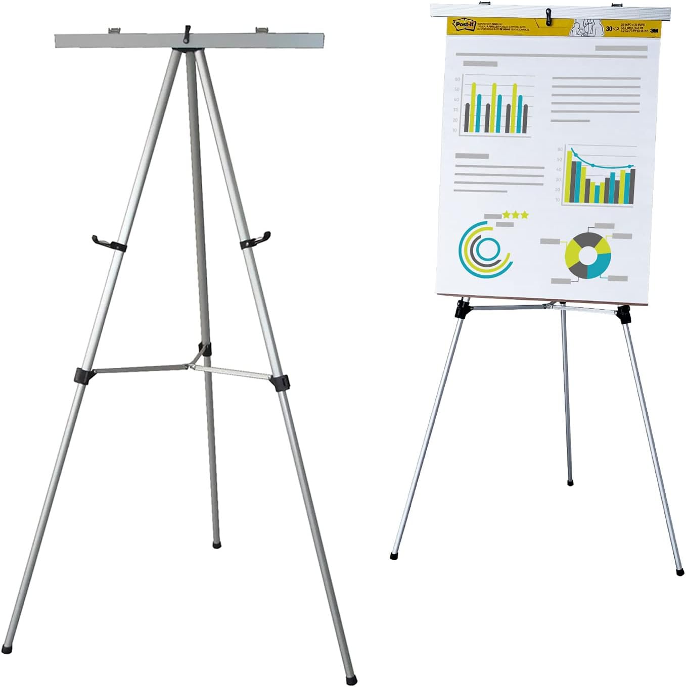 Display Easel, Silver
