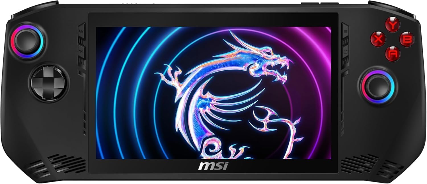 msi Claw A1M-243IT, Console Gaming, 7" Full HD 120Hz IPS-Level, Touchscreen, Intel Core Ultra 5 135H, Intel Arc Graphics, 512GB NVMe PCIe4, 16GB RAM LPDDR5 6400MHz, Wi-Fi 7, Win11 Home