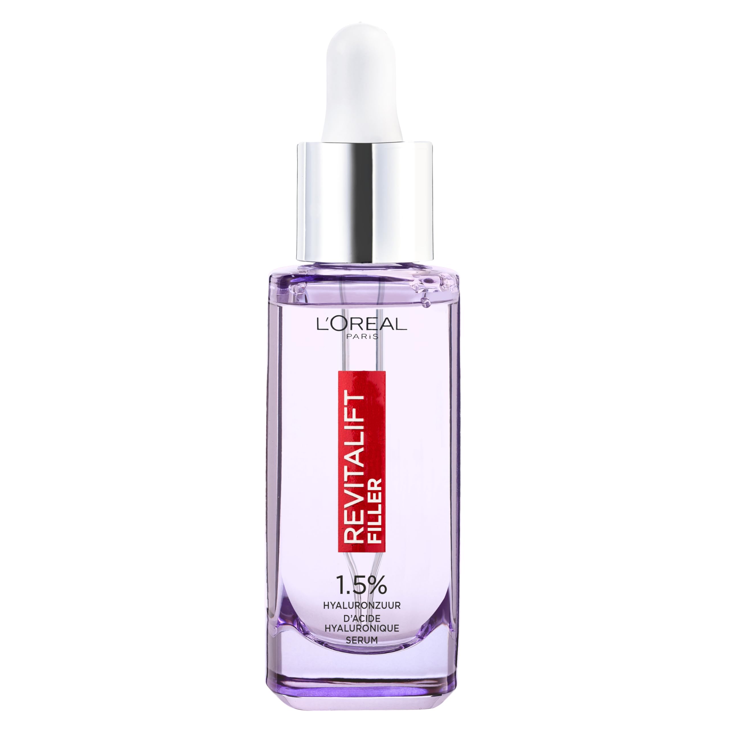 L'Oréal Paris Revitalift Filler 1,5% Hyaluronzuur Serum - hydratatie - Voor een gehydrateerde en veerkrachtige huid - 30ml - Een ware boost voor de huid