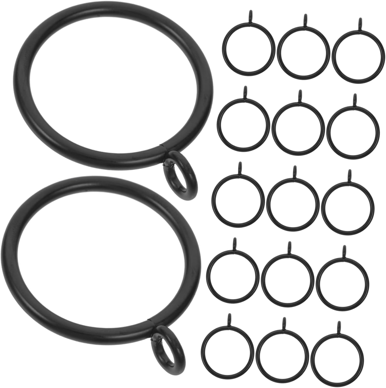 20pcs Metal Curtain with Eyelet Drapery Clips for Various Curtains Easy to Install Inner Versatile for Home Decor