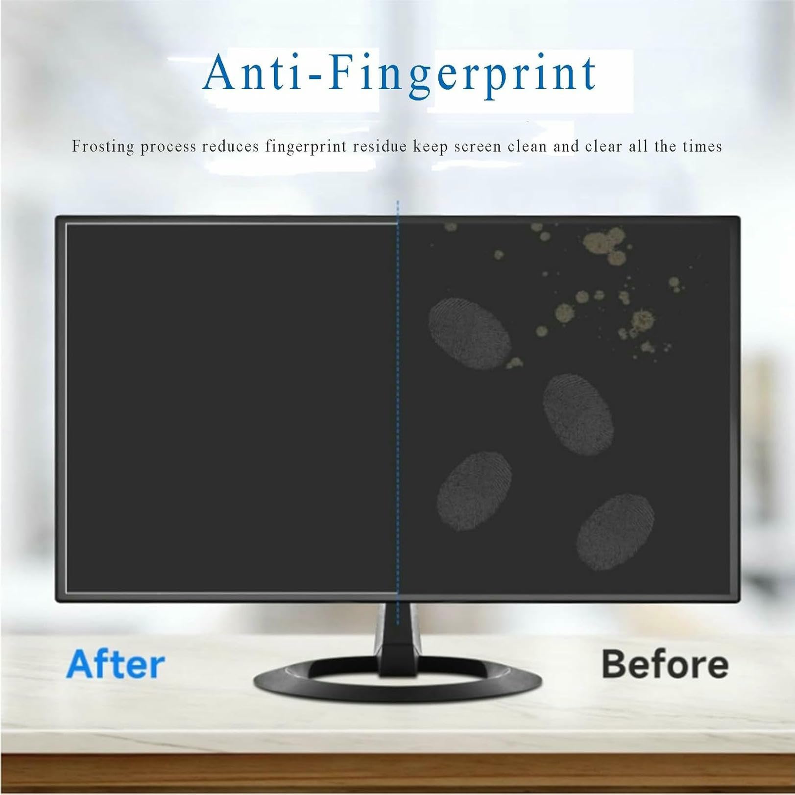 Antyrefleksyjna osłona wyświetlacza LCD, matowa folia ochronna na ekran telewizora, antyrefleksyjna, odporna na zarysowania, miękkie światło do LED OLED HDTV