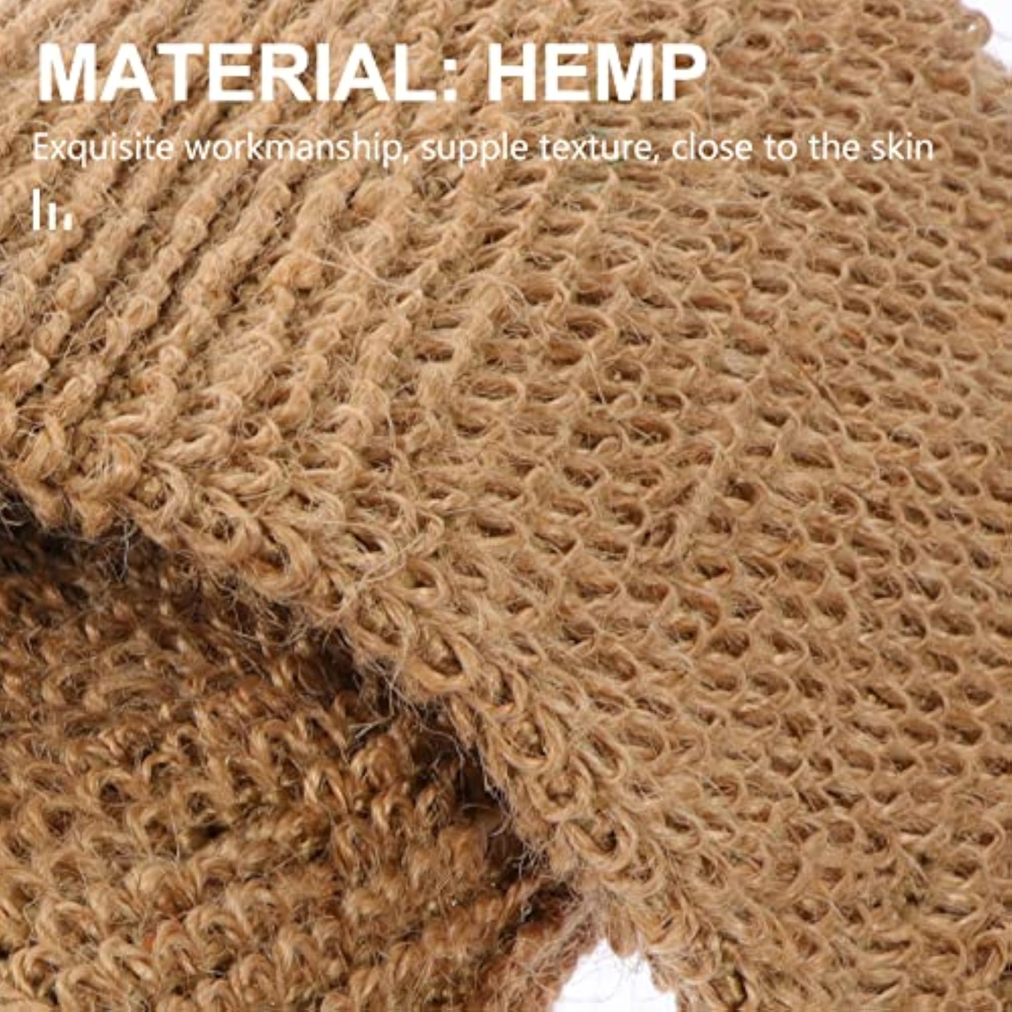 Exfoliating Bath Gloves Washcloth Set for Spa