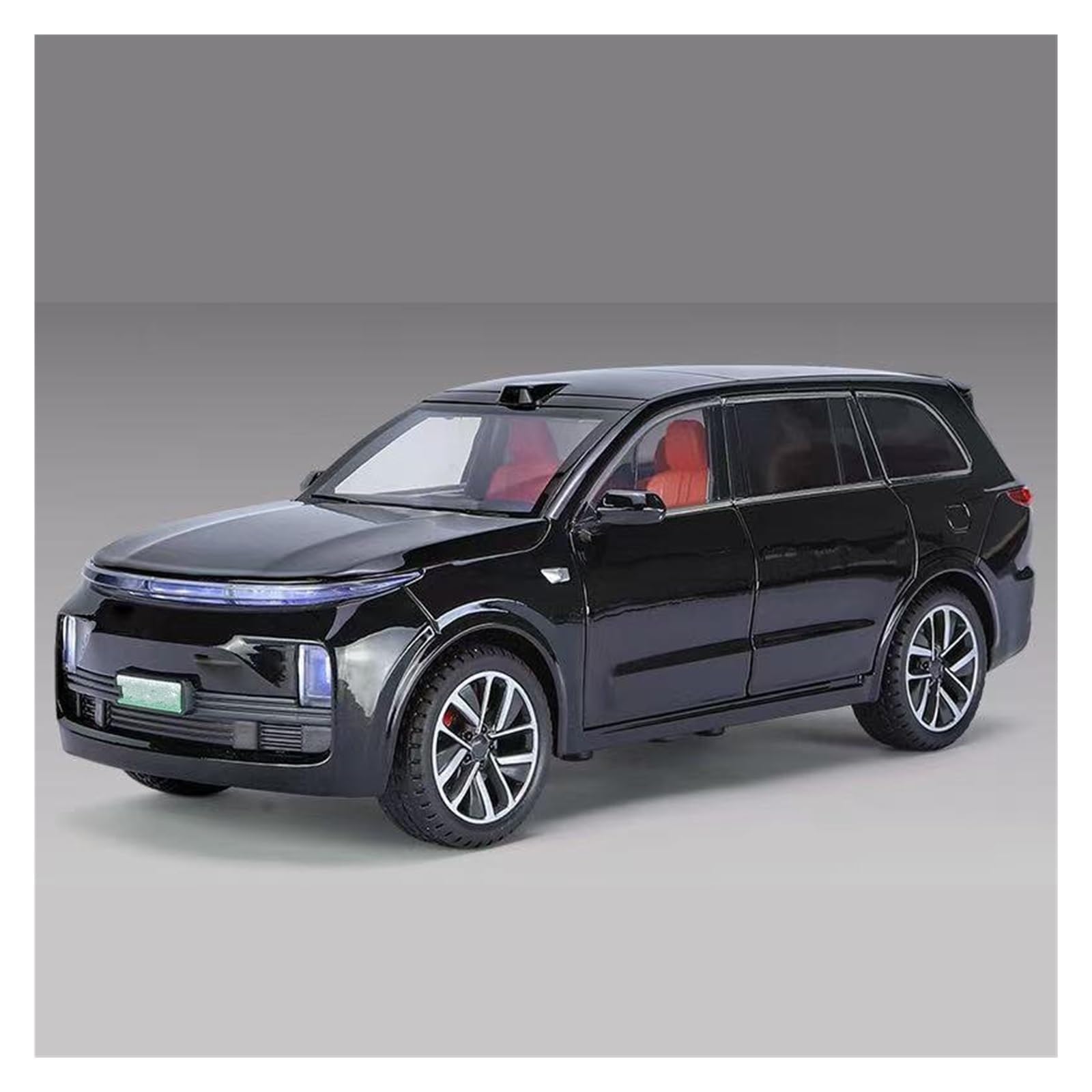 Modellino Pressofuso Auto in Scala 1:24 per Lixiang L9 Modellino Auto in Lega Pressofusa da Collezione per Hobby E Decorazione(Nero)