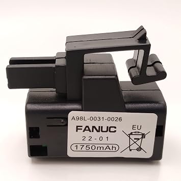 A98L-0031-0026 3V 1750mAh A98L-0031-0026 Lithium Battery for Fanuc A02B-0309-K102 Battery 1 Pack