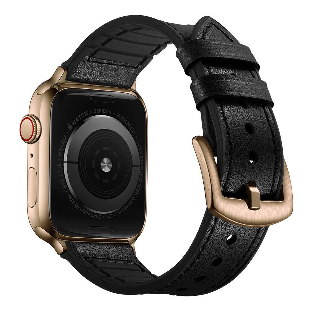 OUHENG Compatible con Apple Watch 49 mm, 46 mm, 45 mm, 44 mm, 42 mm, 41 mm, 40 mm, 38 mm, correa de repuesto para iWatch Ultra 2/1, SE2, SE, Serie 10, 9, 8, 7, 6, 5, 4, 3 y