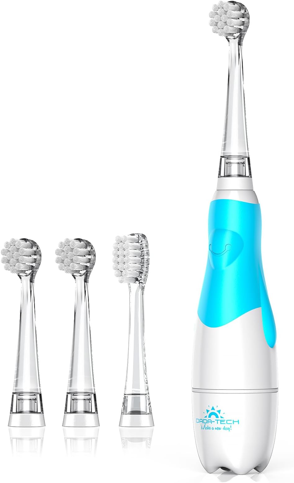 DADA-TECH Toddler Electric Toothbrush Kids Age 1-2-3 Years Old p (Blue)