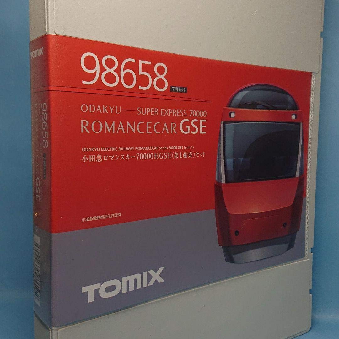 TOMIX 小田急ロマンスカー70000形GSE 7両編成 TOMIX Odakyu Romance Car 70000 Series GSE (First Train) Set