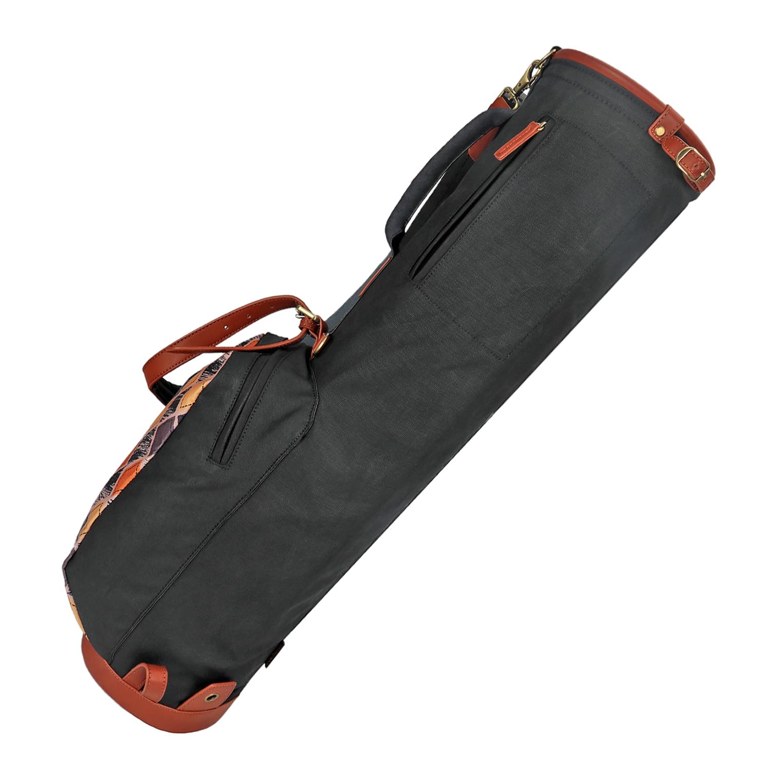 Golftasche Pencilbag Vintage Outdoor Golftasche Sticks Club Taschen Bälle Tragetasche Auto Driving Range Canvas Cover 83CM Pencilbag Reisebag
