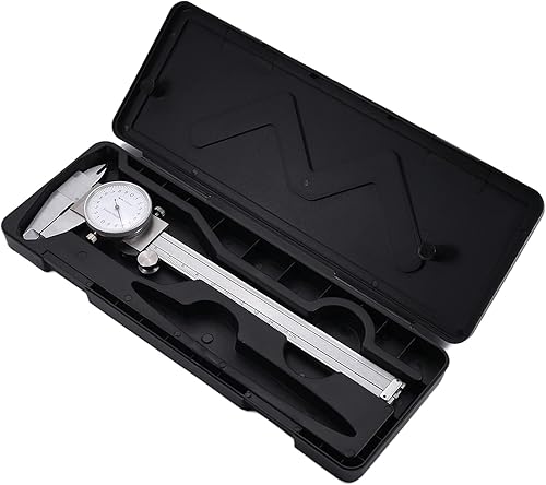Miniatura 1 de Utoolmart Calibre Vernier de esfera plateada de 0.001 in de precisión de 5.906 in con estuche