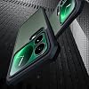Funda a prueba de caídas para Xiaomi 17Pro Max/17/17Pro, protección de cuatro esquinas con airmat, cubierta de teléfono a prueba de golpes, carcasa anti amarillamiento con acabado mate, Negro, 17Pro 3