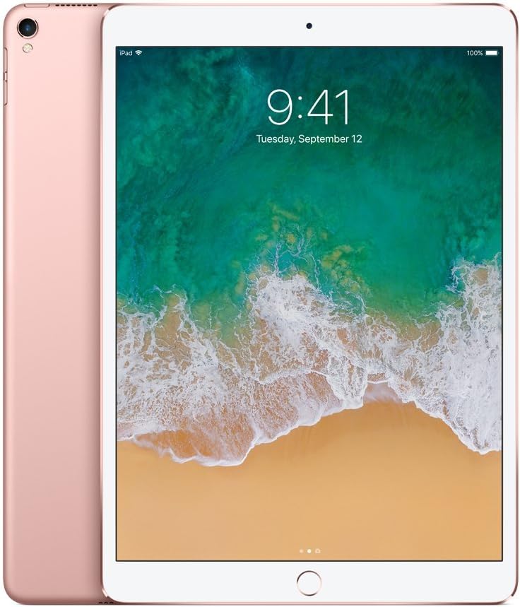 Apple iPad Pro 10.5-inch (256GB, Wi-Fi, Rose Gold) 2017 Model