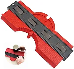 Régua para Contorno Irregulares Quinas Pisos Azulejos 25cm Kadosh Digital