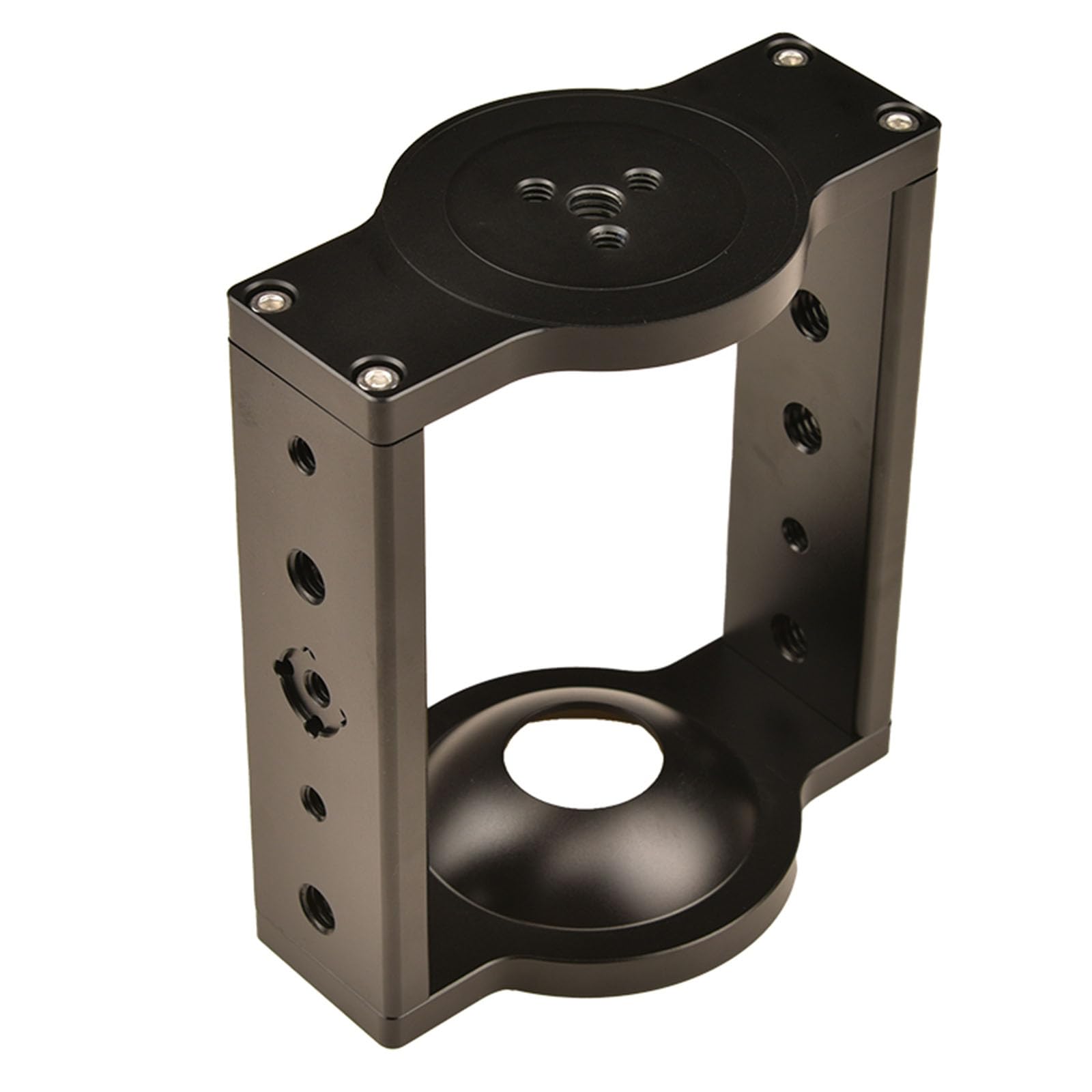 Trépied pour appareil photo 65 mm 75 mm Adaptateur tête fluide en aluminium pour appareil photo reflex numérique Half Ball Flat to Bowl