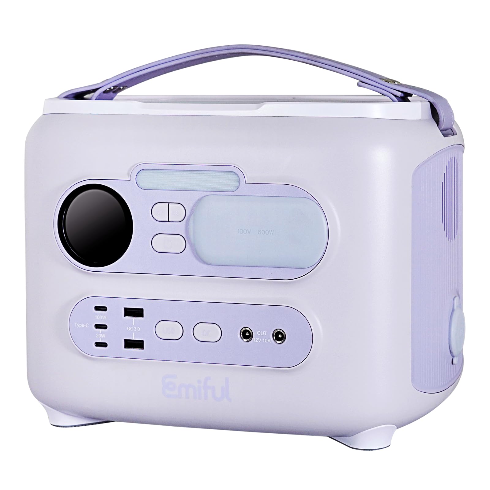 Amazon.co.jp: 【Amazon.co.jp限定】ポータブル電源 えみふる パープル 
