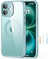 Vista 35 de ESR Serie Cloud Funda para iPhone 15 Pro con MagSafe, soporta carga magnética, delgada, de silicona líquida, absorción de golpes, protección