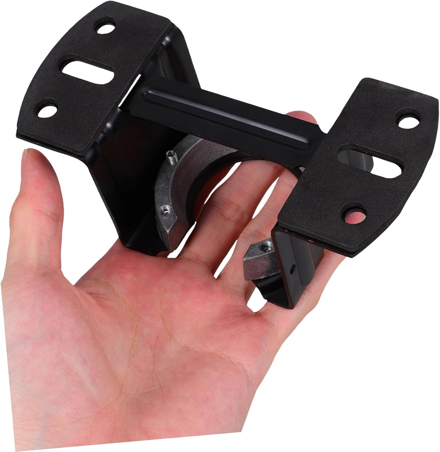 VILLCASE 1Set Ceiling Fan Mounting Bracket Sturdy Iron Adapter for Secure Installation Compatible with Various Ceiling Fan Models Effortless Setup Without Tools Robust Support for Fan