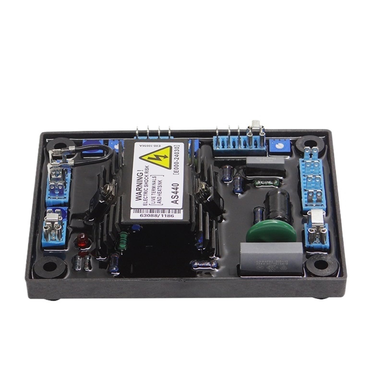 Nvsfzgiyg One Color 1Pcs As440 Generator Avr Adjustable Voltage Regulator Module 500Kw Power Genset Stabilizers