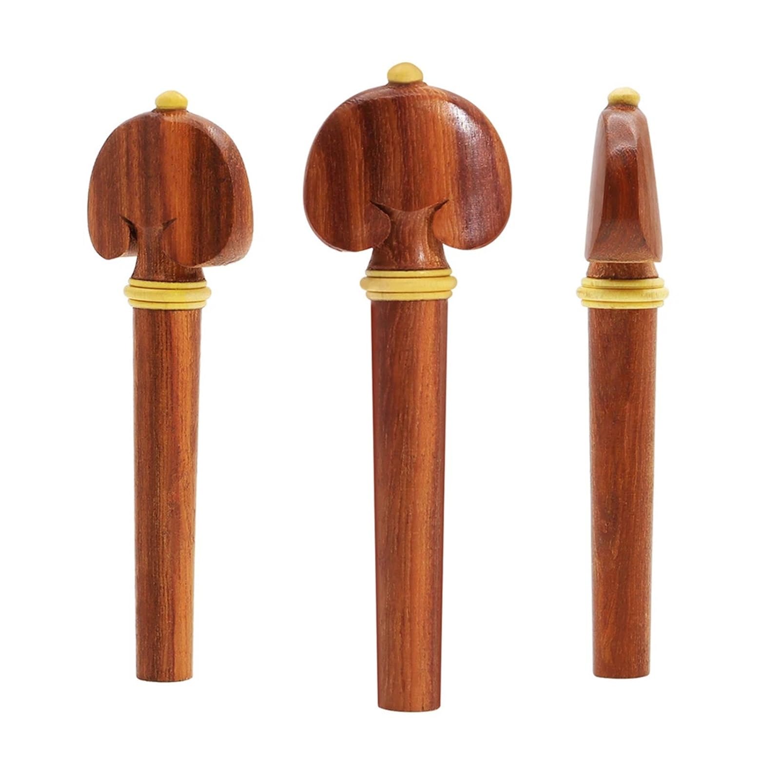 Juego de violín 7 unids/set 3/4 4/4 mentonera clavijas de afinación endpin palisandro con incrustaciones boj violín accesorios de violín de repuesto