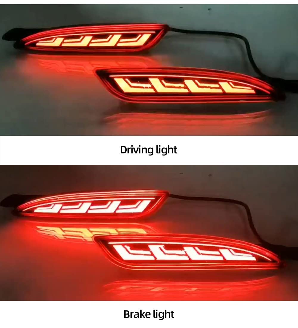 Amazon | リア バンパー ライト 1 セット LED バンパーライトリア