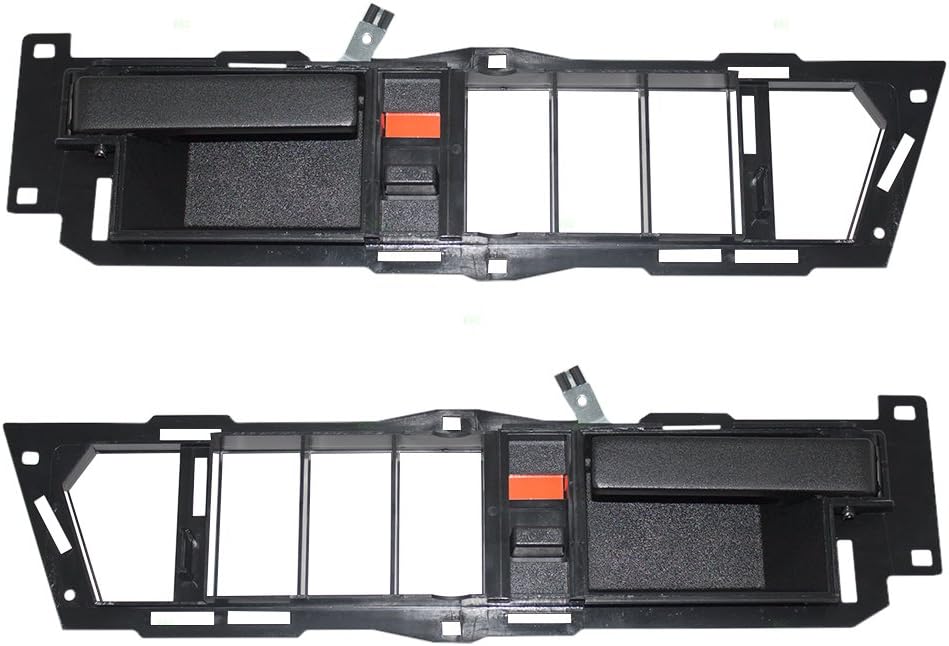 Driver and Passenger Front Inside Inner Door Handle Replacement for Chevrolet GMC Pickup Truck 22071935 22071936