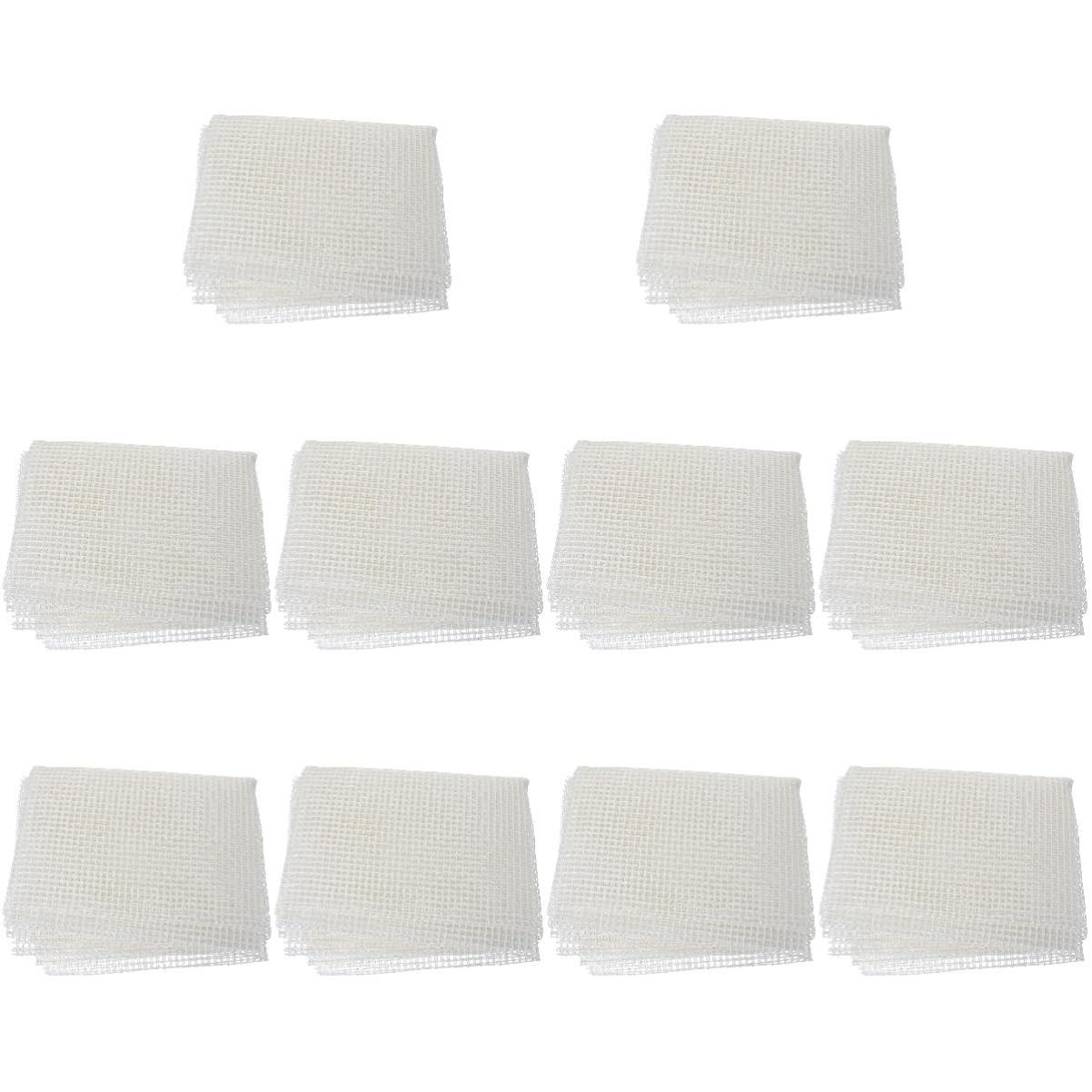 Sewroro 10pcs Rug for Crafts Rug Mesh for Crafting Cross Stitch Hook Canvas Sheet