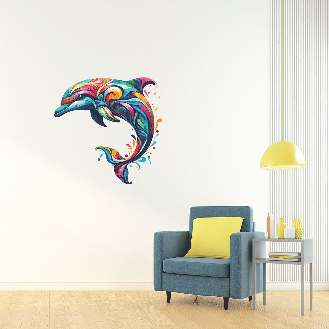 CVANU Fish Printed Vinyl Self Adhesive Wall Sticker for Wall Decoration (24inchX23.9inch)_356 (B0D2X4KPXY) Amazon Price History, Amazon Price Tracker
