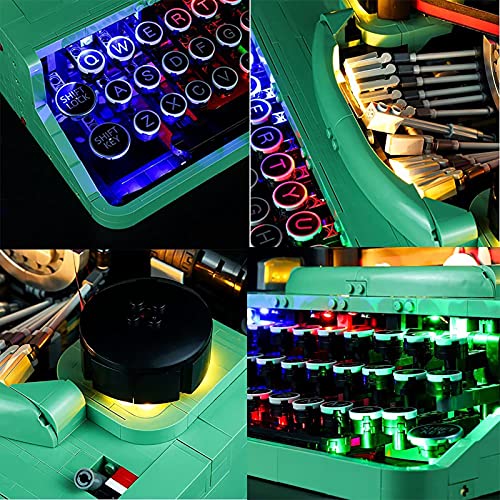 FYHCY Mit Fernbedienung Led Beleuchtung Set für Lego 21327 Typewriter,Led Licht Beleuchtungsset für Lego 21327(NUR Licht… – Bild 7