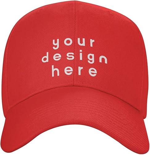 Sombrero personalizado Agregue su propio logotipo de foto o imagen Diseñe sus sombreros personalizados