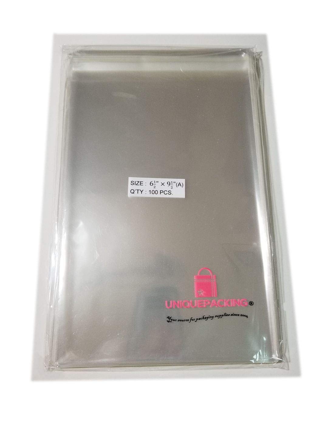 Sachet cellophane transparent refermable 6.5x9.5 emballage plastique étanche lot de 500