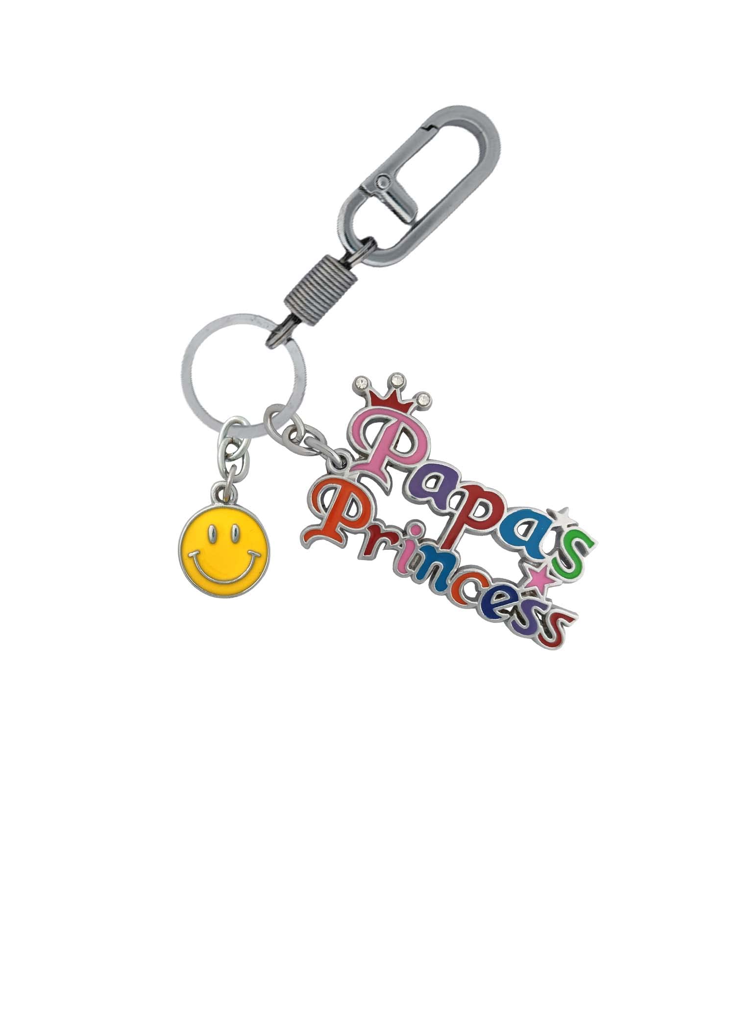 Multicolor Beautiful Papa Princess With Smiley Locking Lock gifting to Men, Women-picture-45