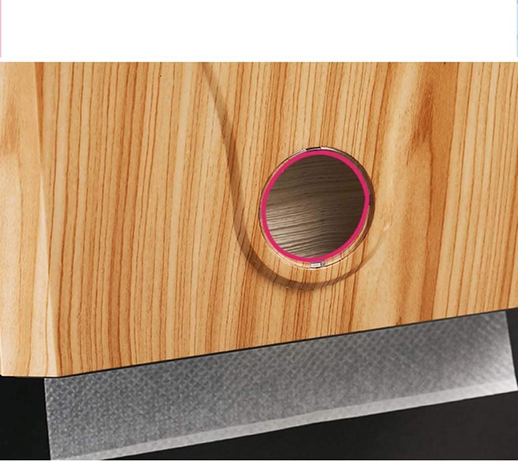 Baño Dispensador de Toallas de Papel de Montaje en Pared con Soporte para pañuelos de baño con Llave Dispensador de Toallas de Mano de plástico sin Perforaciones para el hogar y la Cocina Comercial