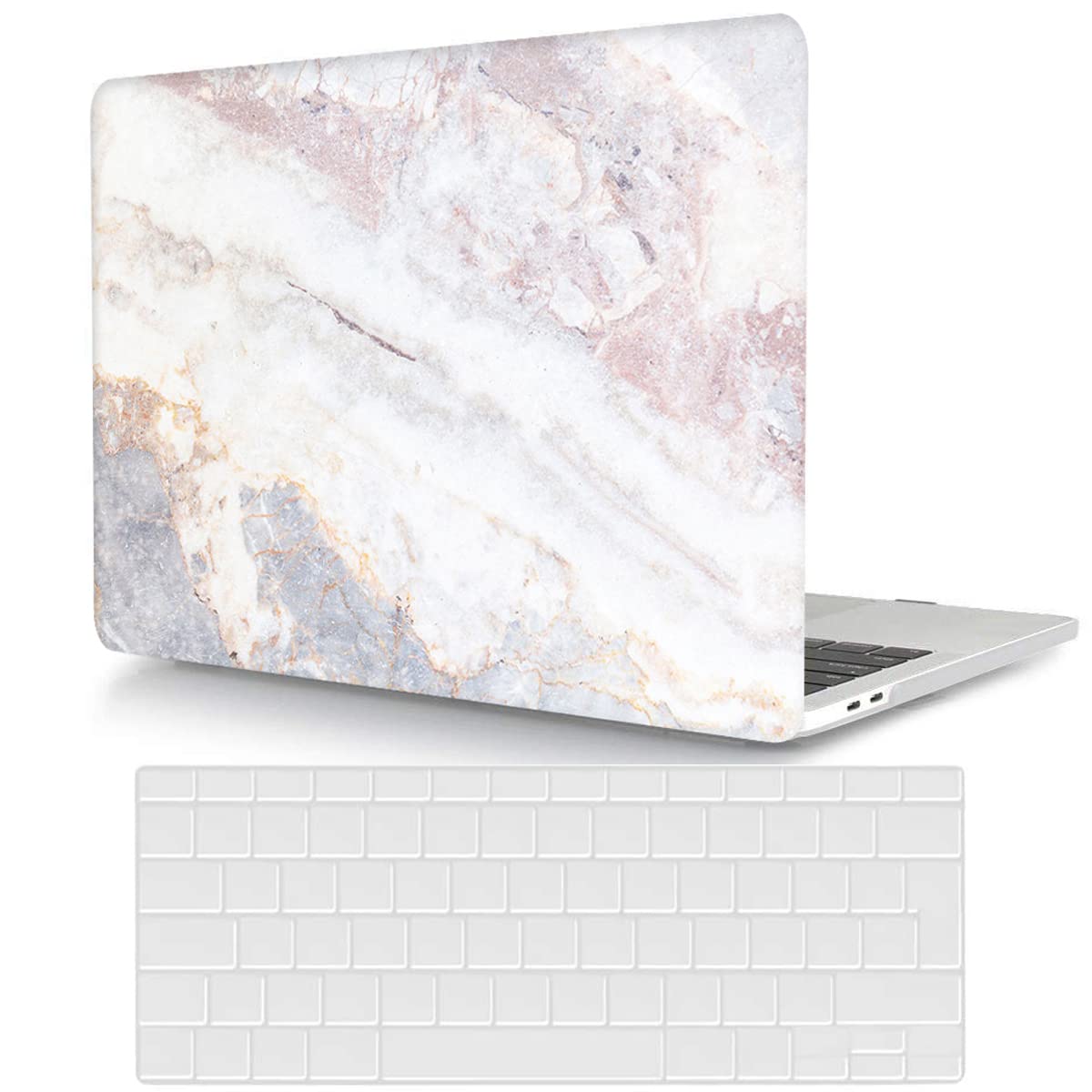 Laptop Cover Compatible with MacBook Pro 16 Inch Shell A2141 Release 2019 2020 with Touch Bar & Touch ID, Plastic Lightweight and Slim Case and