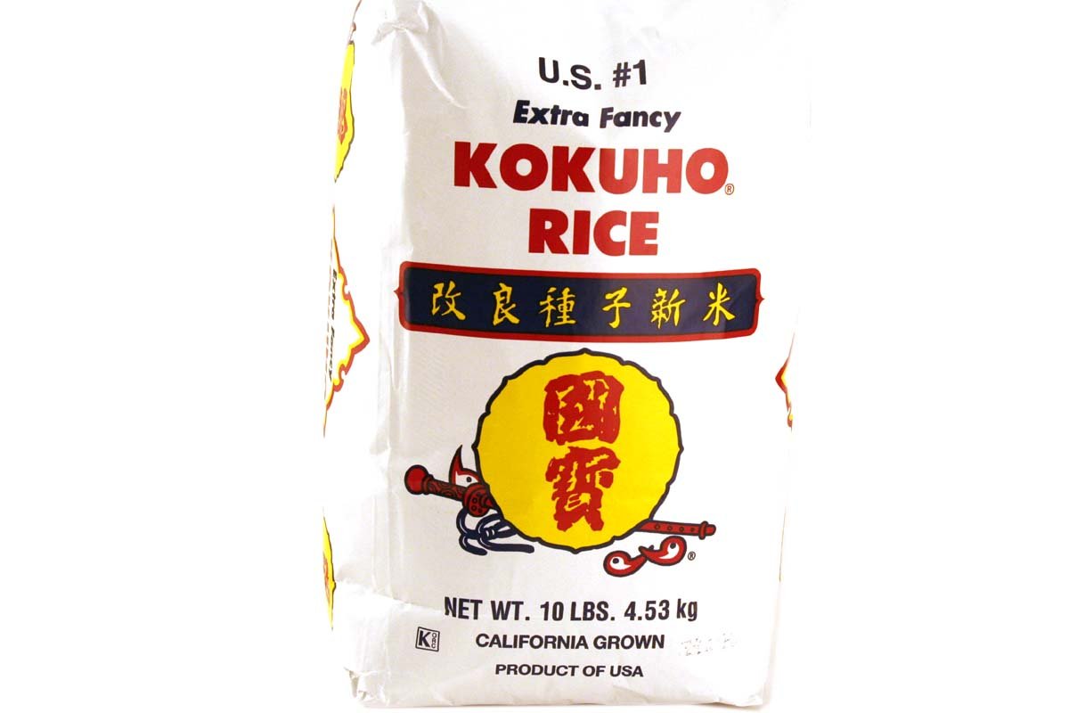 Kokuho Rice US #1 Extra Fancy Rice (California Grown) - 10lbs
