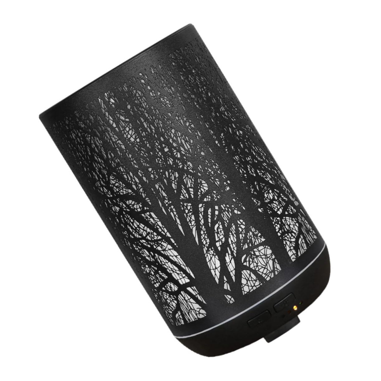 Umidificatore e Diffusore di Aromi 300ml in Ferro Nero Funzione Timer e Protezione da Mancanza D'acqua per Camera da Letto e Sala da Pranzo