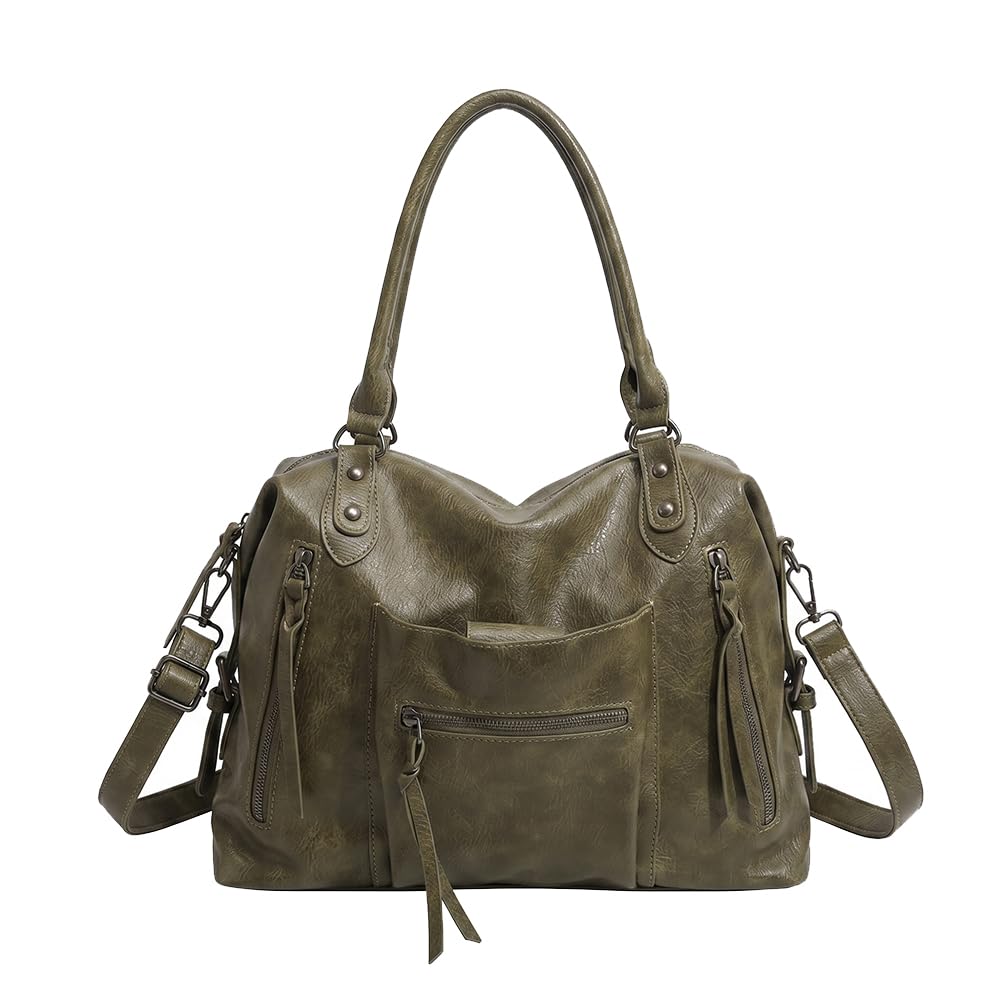 Damen Hobo Taschen Schultertasche Shopper Handtasche Damenhandtasche Frauen Henkeltasche aus PU-Leder Tasche Damentasche Umhängetasche für Mutter