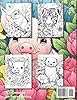 Animals & Flowers: Animal coloring book for women and adults, Relieve stress and Relax: 30 unique designs of Animals in flowers: Cats, Pigs, Raccoons, ... and more. (Monochrome coloring for adults) #1