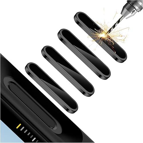 Paquete de 4 protectores de botón de control de cámara para iPhone 16 Pro16 Pro Max17 estándar, cubierta de protección delgada antiarañazos para