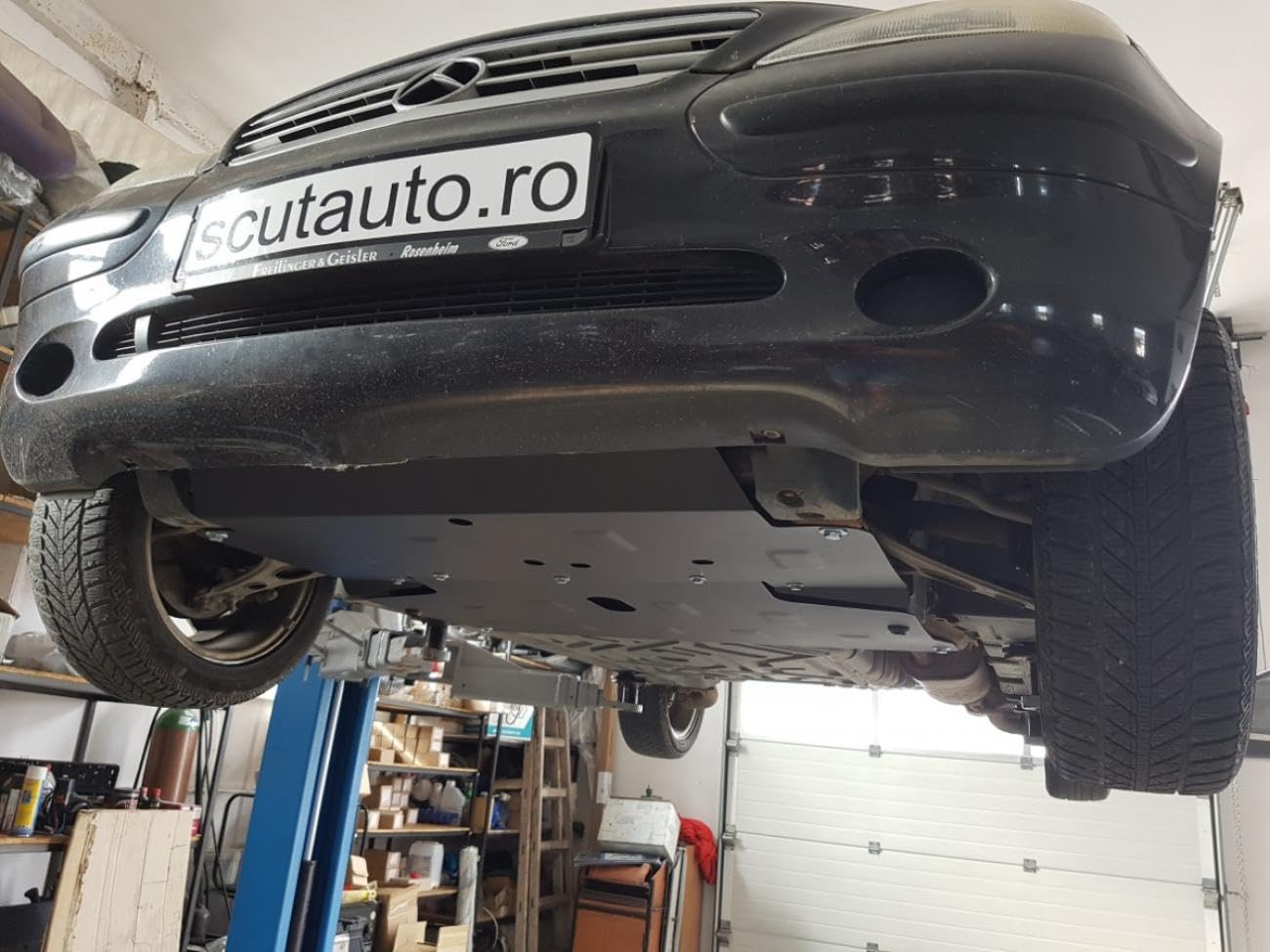 Protezione motore in metallo compatibile con Mercedes Classe A W168 (1997-2004)