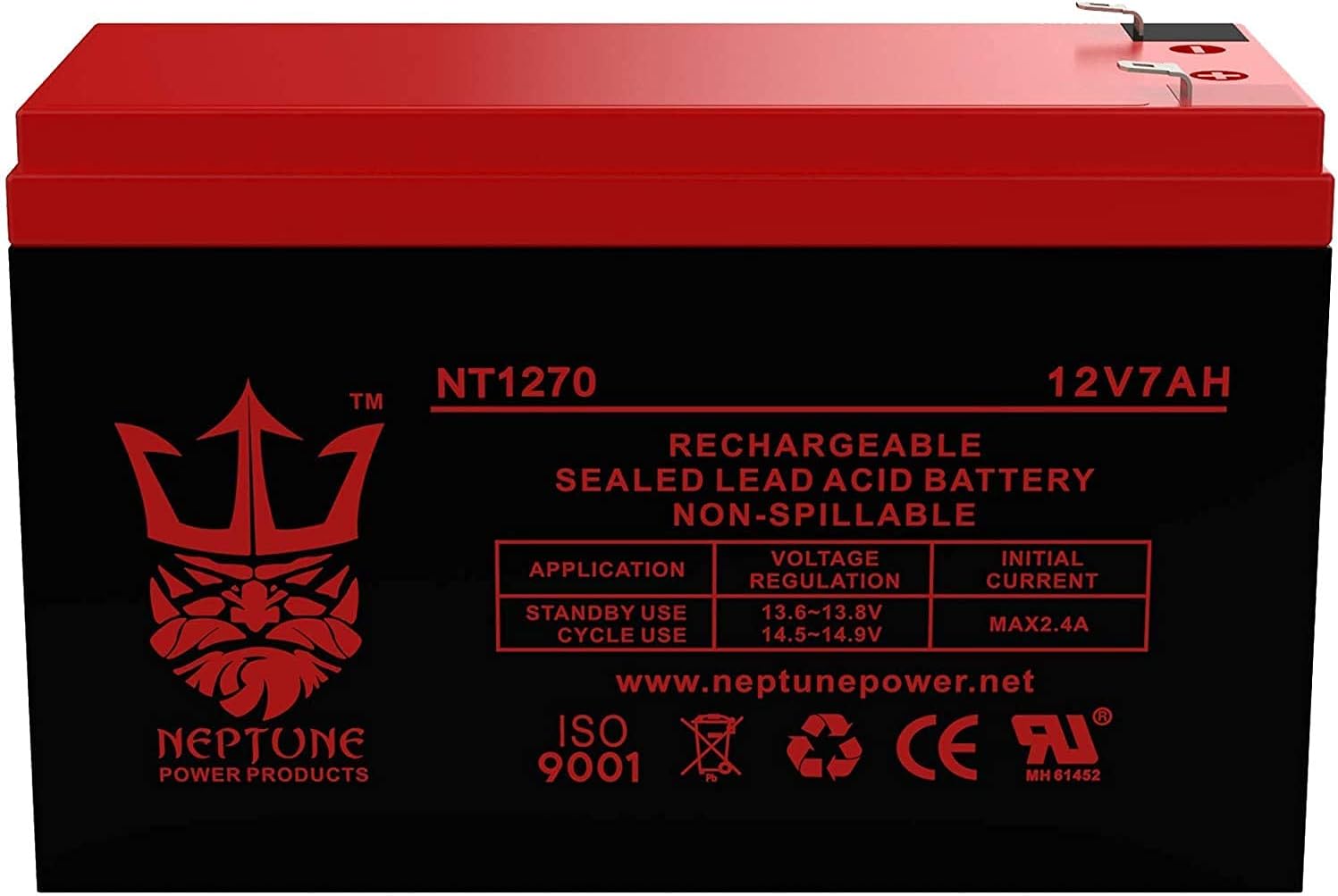 Neptune Replacement Razor PowerCore 90 Battery 12V 7AH