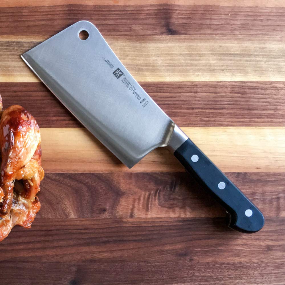 Zwilling Cuchillo de carnicero profesional, longitud de la hoja: 12 cm, acero especial, mango de plástico, color negro